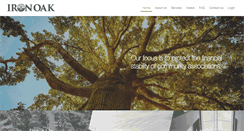 Desktop Screenshot of ironoak.com